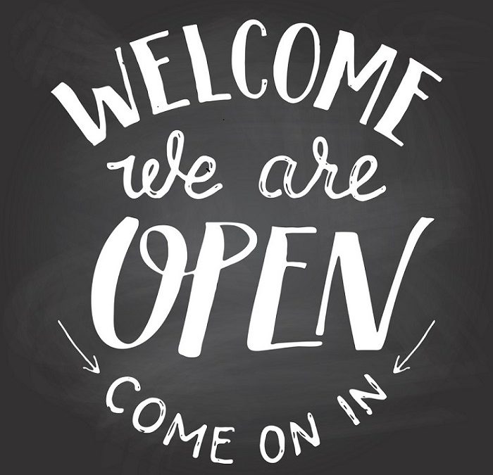 We Are Open